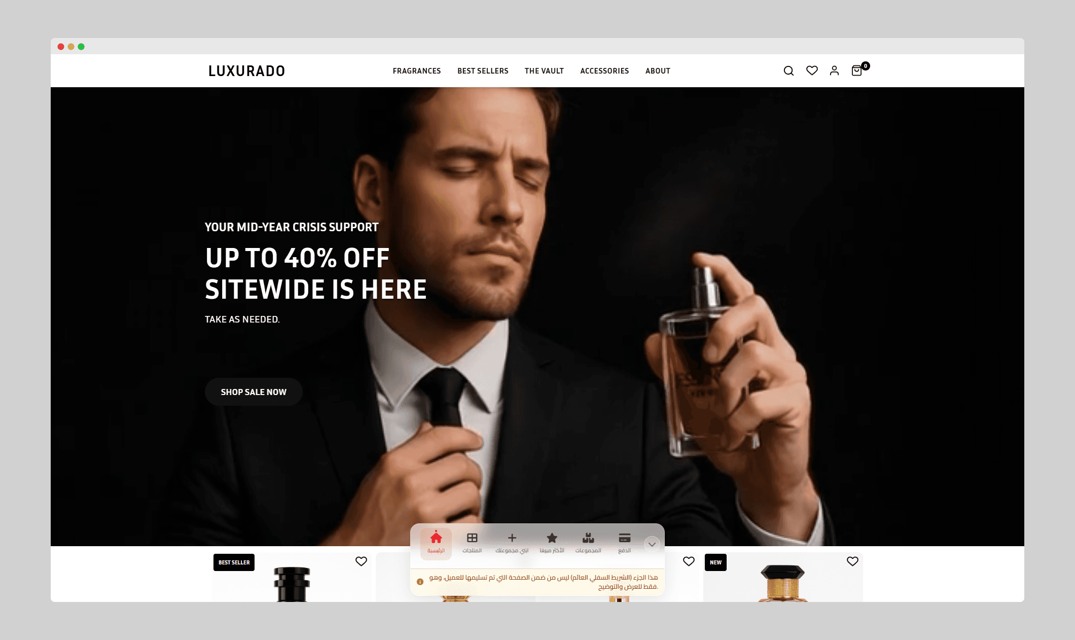 Luxurado Fragrance Store